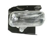 1999 2002 Ford Expedition Passenger Side Right Rectangular Fog Lamp 1L3Z15200AA incl Brackets CAPA