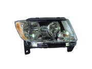 2011 2013 Jeep Grand Cherokee Passenger Side Right Halogen Type Head Lamp Assembly 55079378AF