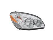 2006 2011 Buick Lucerne Passenger Side Right 5 Bulb Type Head Lamp incl White Signal 25772344 C