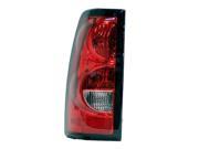 2004 2007 Chevrolet Silverado 1500 Driver Side Left Dark Trim Tail Lamp 19169004; 15273473; 15844157 V