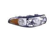 2000 2005 Buick LeSabre Passenger Side Right Head Lamp Assembly incl Marker Lamp and Fluted High Beam V