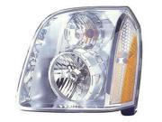 2007 2013 GMC Yukon Driver Left Head Lamp Assembly 15861027 includes Platinum Housing V