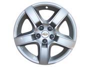 2008 2012 Chevrolet Malibu OEM 17in Hubcap Wheel Cover Flat Silver Full Face Painted 3276