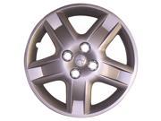 2006 2007 Saturn Ion OEM 15in Hubcap Wheel Cover Flat Silver Full Face Painted 6024