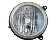 2002 2003 Jeep Liberty Passenger Side Right Head Lamp Lens and Housing 5101820AA 55155808AA V