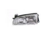 1993 1997 Geo Prizm Driver Side Left Head Lamp Assembly 94852390