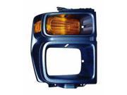 2008 2013 Ford E 150 Passenger Side Right Sealed Beam Type Parking Lamp Lens 8C2Z13200A
