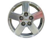2005 2009 Chevrolet Equinox OEM 16x6.5 Alloy Wheel Sparkle Silver Textured with Machined Face 5273