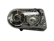 2005 2009 Chrysler 300 Passenger Right Halogen Type Head Lamp incl Projection Delay 57010862AA