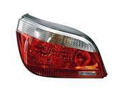 2004 2007 BMW 525i Driver Side Left Tail Light Assembly 63217156739 NOT Included Clear Lens