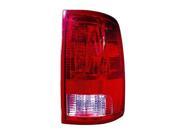 2009 2010 Dodge Ram 1500 Passenger Side Right Tail Lamp Lens and Hsng W O LED CAPA