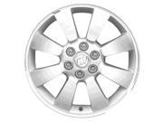2007 2007 Buick Terraza OEM 17x6.5 Alloy Wheel Sparkle Silver Textured with Machined Face 4099