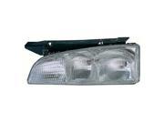 1994 1996 Chevrolet Lumina APV Passenger Side Right Head Lamp Assembly 16519272 NOT Included Black Trim