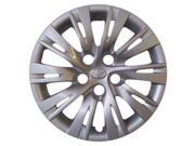 2012 2013 Toyota Camry OEM 16in Hubcap Wheel Cover Flat Silver Full Face Painted 61163