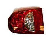 2007 2007 Dodge Caliber Passenger Side Right Tail Lamp Lens and Housing 5303752AE C