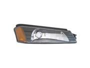 2002 2006 Chevrolet Avalanche 1500 Passenger Side Over Head Lamp Textured Clad Parking Signal Lamp 15077337 V
