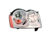 2005 2007 Jeep Grand Cherokee Passenger Side Right Head Lamp Lens and Housing 55156350AK C