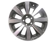 2011 2013 Kia Optima OEM 18x7.5 Alloy Wheel Dark Charcoal Metallic Pntd with Mach Face 74653