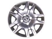 2010 2012 Nissan Sentra OEM 16in Hubcap Wheel Cover Flat Silver Full Face Painted 53084
