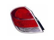 2007 2009 Saturn Aura Driver Side Left Tail Lamp 25998948; 25889011