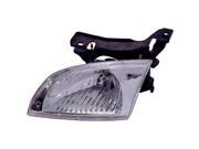 2000 2002 Chevrolet Cavalier Driver Side Left Head Lamp Assembly 22666740 includes Mounting Bracket