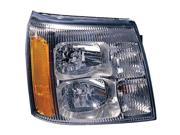 2002 2002 Cadillac Escalade Passenger Side Right Head Lamp Assembly 15181850 NOT Included HID Lamp V