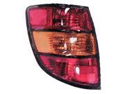 2003 2008 Pontiac Vibe Passenger Side Right Tail Lamp Lens and Housing 88972564