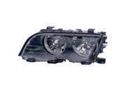 1999 2000 BMW 323i Passenger Side Right Halogen Type Head Lamp Assembly 63126902754