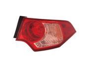 2011-2013 Acura TSX Passenger Side Right Outer Tail Light Assembly 33500TL0A11 2011-2013 Acura TSX Passenger Side Right Outer Tail Light Assembly 33500TL0A11