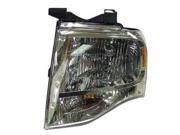 2007 2013 Ford Expedition Driver Side Left Chrome Housing Head Lamp 7L1Z13008BB 7L1Z13008BA CAPA
