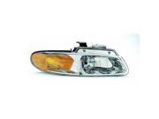 1996 1999 Chrysler Town Country Passenger Side Right Head Lamp Assembly 4857040AB W O Quad Head Lamps V