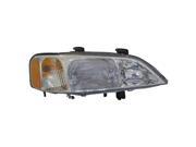 1999 2001 Acura TL Driver Side Left Head Lamp Lens and Housing 33151S0KA01 includes HID Lamp