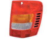 1999 2001 Jeep Grand Cherokee CH2801138V Passenger Side Right Tail Lamp Lens Fits 1999 2001 Grand Cherokee