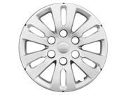 2011 2011 Kia Sedona OEM 16 Inch Hubcap Wheel Cover Silver Full Face Painted 66024