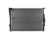 2008 2011 BMW 128i Base 3.0L 2996CC l6 GAS DOHC Naturally Aspirated Radiator 1 Row 1 1 2 in Inlet 1 1 2 in Outlet 17117562079
