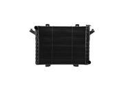 1990 1991 Dodge Ramcharger Base 5.2L 318Cu. In. V8 GAS Naturally Aspirated Radiator 3 Row 1 3 4 in Inlet 1 15 16 in Outlet 52004275;52006785;52028221