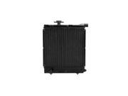 1991 1992 Dodge Caravan Base 2.5L 2507CC 153Cu. In. l4 GAS SOHC Naturally Aspirated Radiator 2 Row 1 1 2 inch Inlet 1 1 4 inch Outlet 4401803; 4546481; 4546482