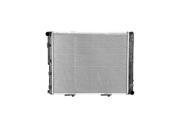 1990 1993 Mercedes Benz 300D Radiator 2 Row 1 3 8 inch Inlet 1 3 8 inch Outlet 1245004403; 1245009803