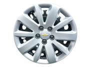 2011 2013 Chevrolet Cruze OEM 16 Inch Hubcap Wheel Cover Silver Silver Full Face Painted
