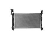 1993 1995 Dodge Caravan Base 2.5L 2507CC 153Cu. In. l4 GAS SOHC Naturally Aspirated Radiator 1 Row 1 1 4 in Inlet 1 1 2 in Outlet 4644364
