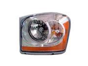2004 2005 Dodge Durango Driver Side Left Head Lamp incl Parking and Signal Lamp 55077721AE