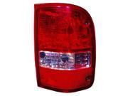 2006 2011 Ford Ranger Driver Side Left Tail Lamp Lens and Housing 6L5Z13405AA CAPA
