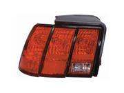 1999 2004 Ford Mustang Driver Side Left Tail Lamp Lens and Housing 3R3Z13405AA YR3Z13405AA