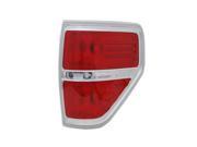 2009 2013 Ford F 150 Passenger Side Right Tail Lamp Lens and Housing BL3Z13404B AL3Z13404A CAPA