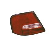 2000 2001 Nissan Altima Passenger Side Right Tail Lamp Assembly 265500Z825 V