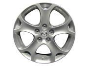 2008-2010 Mazda 5 OEM 17x6.5 Alloy Wheel, Rim Medium Silver Sparkle Full Face Painted-64913 2008-2010 Mazda 5 OEM 17x6.5 Alloy Wheel, Rim Medium Silver Sparkle Full Face Painted-64913