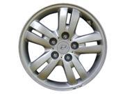 2006-2009 Hyundai Tucson OEM 16x6.5 Alloy Wheel, Rim Bright Sparkle Silver Full Face Painted-70733 2006-2009 Hyundai Tucson OEM 16x6.5 Alloy Wheel, Rim Bright Sparkle Silver Full Face Painted-70733