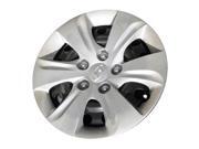 2012-2014 Hyundai Elantra OEM 15 Inch Hubcap, Wheel Cover Silver Full Face Painted - 55570 2012-2014 Hyundai Elantra OEM 15 Inch Hubcap, Wheel Cover Silver Full Face Painted - 55570