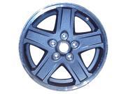 2005-2006 Jeep Liberty OEM 16x7 Alloy Wheel, Rim Sparkle Silver Painted with Flange Cut - 9056 2005-2006 Jeep Liberty OEM 16x7 Alloy Wheel, Rim Sparkle Silver Painted with Flange Cut - 9056