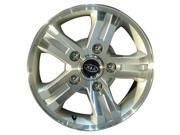 2003-2006 Kia Sorento OEM 16x7 Aluminum Alloy Wheel, Rim Bright Silver Full Face Painted - 74566 2003-2006 Kia Sorento OEM 16x7 Aluminum Alloy Wheel, Rim Bright Silver Full Face Painted - 74566